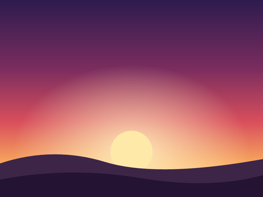 Sunset demo image